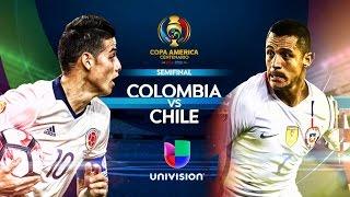 Colombia vs Chile en VIVO traído a ti gratis por Univision Deportes