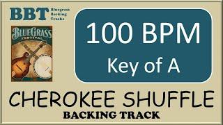 Cherokee Shuffle bluegrass backing track