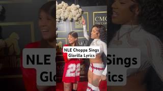 NLE Choppa Sings Glorilla Lyrics at BET Awards | JAM Culture TV  #celebrity