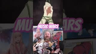  Food wars but its MUSIC INSTEAD  She is R** her with drums #music #anime #joke #shorts #parody