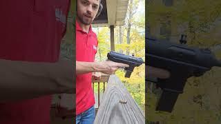 old school tec 9 model ab-10 off the porch