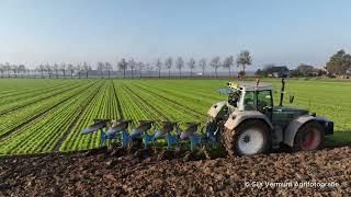 Fendt 818 Turboshift // Pure Sound // Ploughing Clay // ploegen