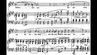 Das Rosenband (R. Strauss) Score Animation