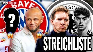 ABWEHR-HAMMER bei BAYERN! DFB-STREICHLISTE von NAGELSMANN enthüllt!