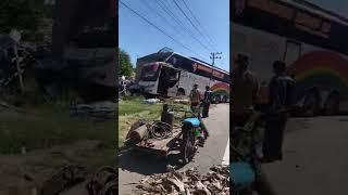 Bus putra Pelangi mengalami Musibah ...#busaceh #putrapelangi #shorts