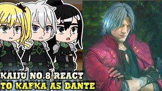 Kaiju No.8 React To Kafka As Dante || Gacha React