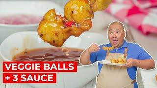 Veggie Balls with 3 Sauces | SIMPOL | CHEF TATUNG