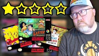 Let's Look at EVERY 1-Star SNES Game