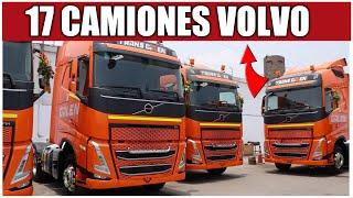 Volvo Group Peru entrega flota de 17 camiones 'Transportes Galen'