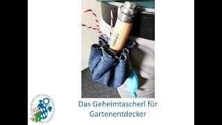 Geheimtascherl für Gartenentdecker