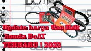 Update harga van belt honda beat || Vbelt beat