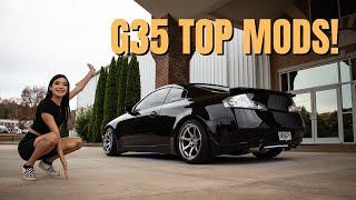 BEST mods to buy for a G35!! | *full mod list*