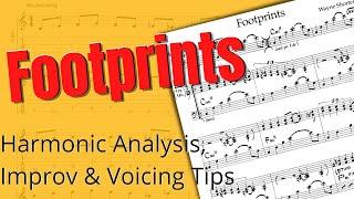 Footprints: Harmonic Analysis 12, Key Centres, Improvisation & ScalesJazz Standard