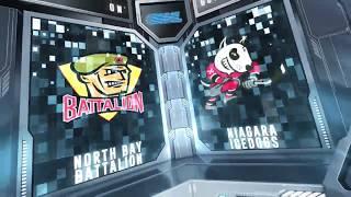 HIGHLIGHTS | Niagara IceDogs (2) vs North Bay Battalion (5) - ECQF Game 2