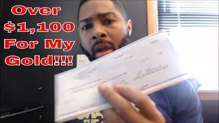 How To Sell Your Gold Online – My Check For Over $1,100!!