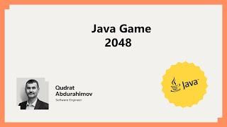 14. [Game-Dev] Java Game 2048