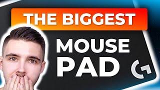 Logitech G440 Gaming Mouse Pad Unboxing and Review | BIGGEST MOUSE PAD!