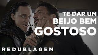 Loki queixando Toinho Stark (Paródia Redublagem)