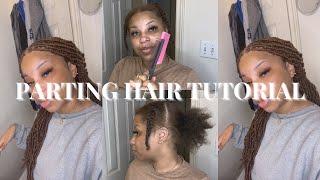 *REQUESTED* Parting hair TUTORIAL