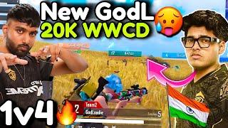 GodL New Lineup “20 Kills WWCD”Punkk 1v4 