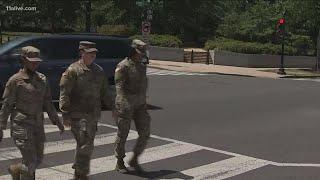 National Guard troops leave Washington DC months after riot at Capitol