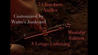 7 Chambers Aniflex lightsaber  - customized weathering by Watto's Junkyard -  Letsgo!