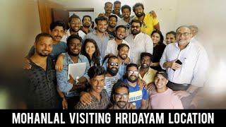 Mohanlal visiting Hridayam Location - Pranav Mohanlal | Vineeth Sreenivasan