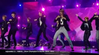 [FANCAM] 181028 EXO - Power | MBC Show Champion in Manila 2018