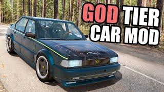 This BeamNG Mod Makes A Boring Car ABSOLUTELY AMAZING!