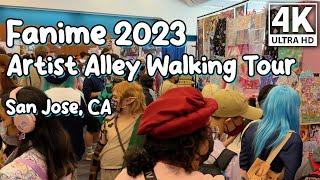 FANIME 2023 Artist Alley Walking Tour | Japanese Kawaii and Inspired-By Anime Merchandise Vendors
