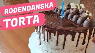 BRZA I JEDNOSTAVNA TORTA | ROĐENDANSKA TORTA | BIRTHDAY CAKE