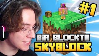 YENİ TEK BLOK SKYBLOCK 2023 / Herkesin Beklediği An!