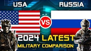 Russia vs USA Military Power Comparison 2024 | USA vs Russia Military Power 2024
