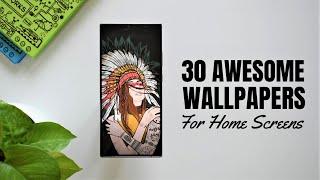 Best Android Wallpapers for home screen setups !