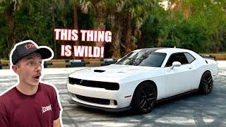 Pro Drifter Rips My Electric Hellcat! (Feat. Adam LZ)