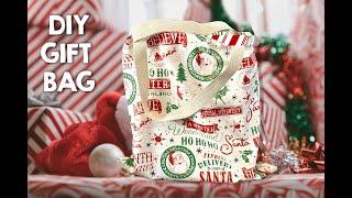 DIY Gift Bag in Minutes! Easy Sewing Tutorial for Beginners 