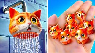 Unusual Gadgets For Pet Lovers   Funny Ideas & DIY Crafts for Little Kittens by 123GO! Zoo