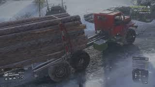 SnowRunner Imandra Long Log Delivery