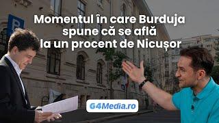 Momentul în care Sebastain Burduja zicea că e la un procent de Nicușor Dan