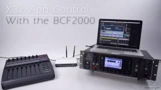 Behringer X32 App With BCF2000 Fader Control (Full Setup Guide X32 EDIT PC/Mac)