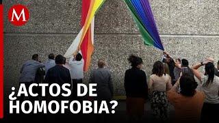 ¿Homofobia? Líder sindical ordena retirar Bandera LGBTIQ+ del Infonavit en CdMx