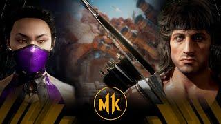 Mortal Kombat 11 - 'Klassic' Mileena Vs Rambo (Very Hard)