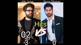 Allu Arjun V/S Varun Dhawan |#alluarjun#varundhawan#pushpa#dilwale#pushpa2#bawal#shorts |