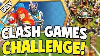 *QUICK & EASY* 3 Star CLASH GAMES Challenge (Clash of Clans)