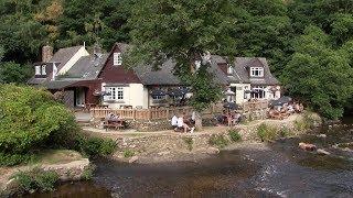 Fingle Bridge Dartmoor National Park Devon