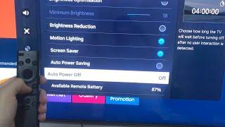 How To Disable 'Auto Power Off' On Samsung Smart TV | Turn OFF 'Auto Power Off' On Samsung Smart TV