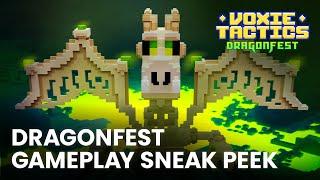 Voxie Tactics - Dragonfest Official Gameplay Sneak Peek