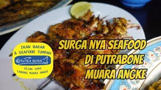 PUTRABONE SEAFOOD HEAVEN AT THE FLOATING RESTAURANT MUARA ANGKE..!!!