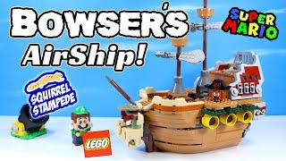 LEGO Super Mario Bowser's Airship Speed Build Review