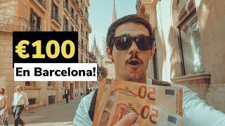 ¿Que tan caro es Barcelona? Paseo con Є100 de presupuesto